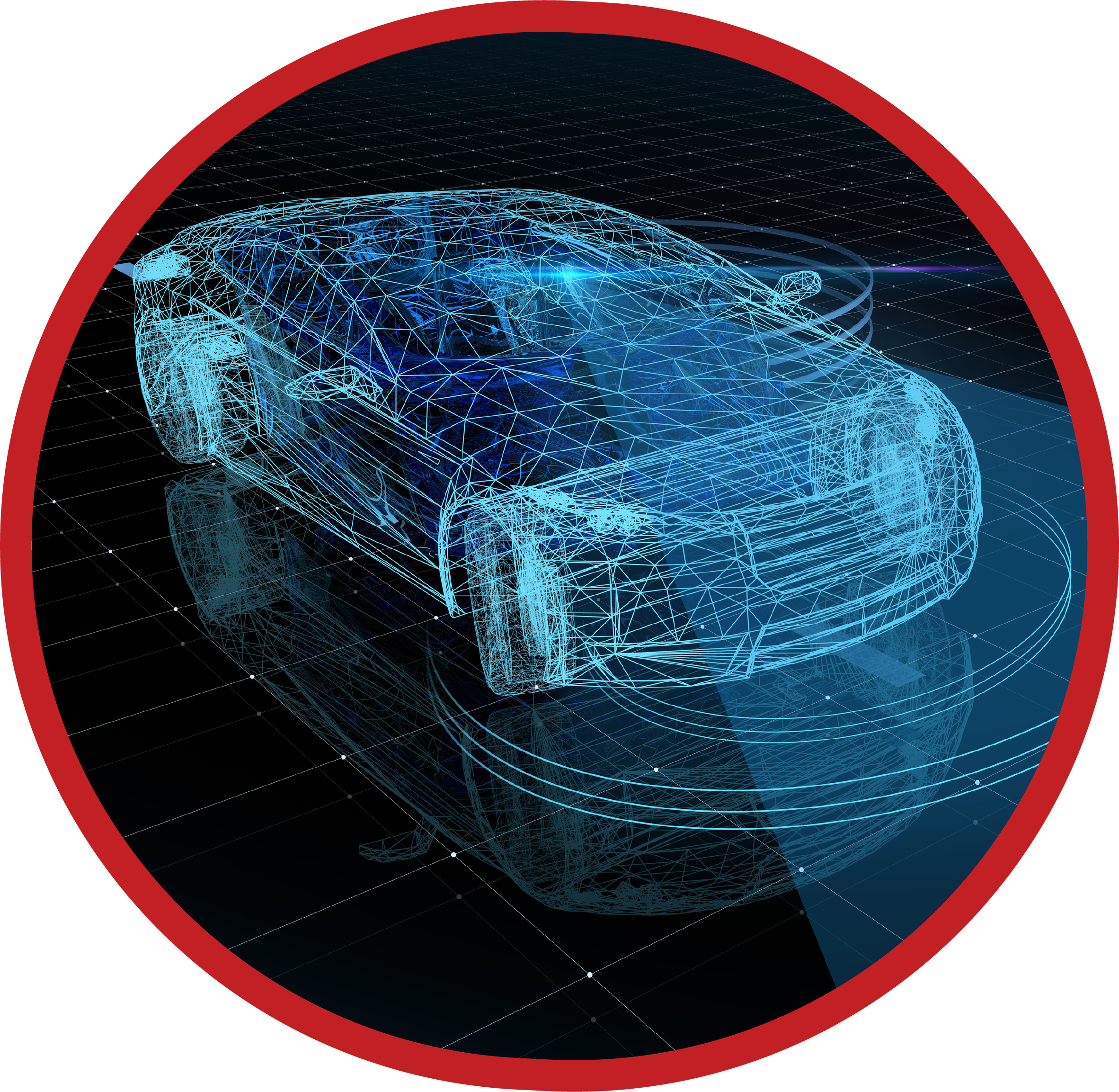 LiDAR-red outline