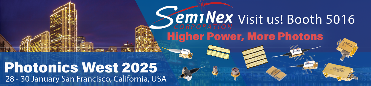 Visit SemiNex at Photonics West 2025